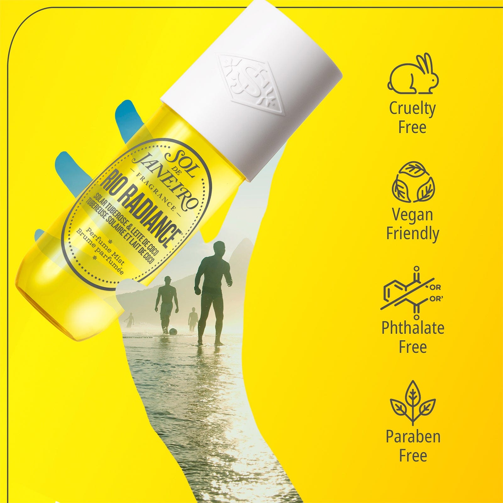Rio Radiance Perfume mist - cruelty free - vegan friendly Phthalate Free - Paraben free